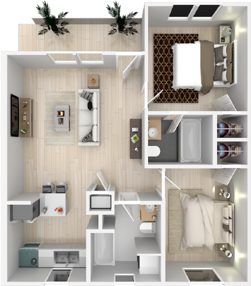 Apartment Floorplans in Humble, TX Wilson Place